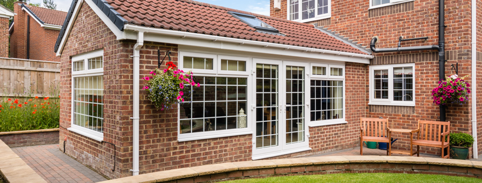 Modern Flat roof home extension