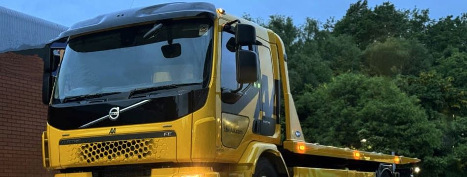 The AA's full-electric recovery vehicle