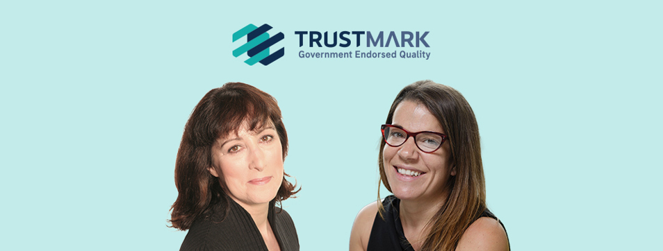 Liz Barclay and Louise Baxter MBE TrustMark Board